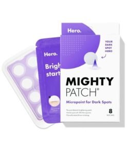 Mighty Patch Hero Cosmetics Micropoint™ for Dark Spots - Post-Blemish Dark Spot with 395 Micropoints, Dermatologist Tested and Non-irritating (8 Count)
