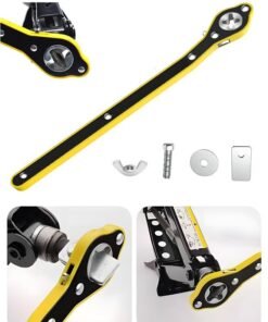 GROIC Labor Saving Wrench Auto Jack Ratchet Wrench Car Jack and Lug Wrench Handle Scissor Jack Garage Tire Wheel Lug Wrench for Car,Car Repair Tool