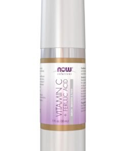 Now Foods NOW Solutions, Vitamin C Serum Plus Ferulic Acid, Skin Brightening and Tightening, Highly Concentrated, 1-Ounce 30mlml