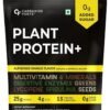 Carbamide Forte Vegan Protein Powder - Plant Based Protein Powder with Multivitamin, Minerals, Superfoods, Pea Protein, Digestive Enzymes | Plant Protein Powder - Alphonso Mango Flavour - 500g