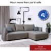 COMFICASA FEYDOM Matacau Islands Multifunctional Sofa - Mollia Middle Grey