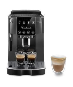 De'Longhi Magnifica Start Fully Automatic Coffee Machine,The Freshest Coffee ,Sift Touch Control Panel,Traditional Milk Frother ,One Touch Recipes 1.8 L 1450 W ECAM220.22.GB Black/Grey