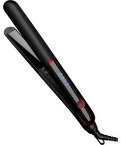 Arabest Hair Straightener, Fast Heat Titanium Hair Straightener for Stylish Styles, 2-in-1 Hair Straightener and Curler Dual Voltage Styling Tool for Professional Salon Straightening/Curling/Waving