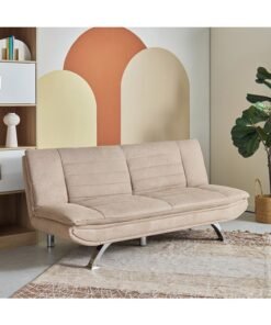 Home Box Joyfull 3-Seater Beige Sofa Bed 88 x 83 x 183 cm