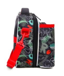 Eazy Kids Bottle With Lunch Bag - Dinosaur - Green - Image 4