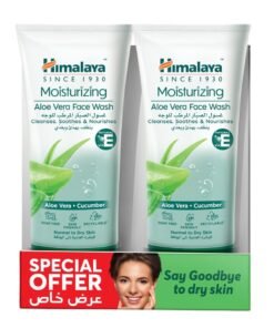Himalaya Moisturizing Aloe Vera Face Wash 150ml Pack of 2