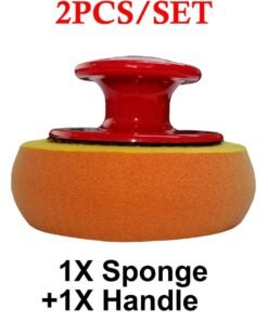 Polish Applicator Pads with Handle (Pack of one Set)