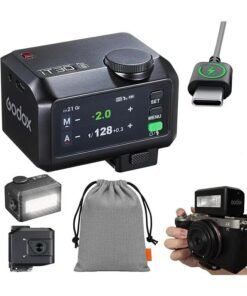 Godox iT30 Pro S iT30Pro S iT30Pro-S iT30ProS Mini Flash for Sony Camera, TTL Auto-Exposure, HSS 1/8000 Seconds, 2.4G Wireless Xsystem, 2.8" Full-Color Touchscreen (Black)