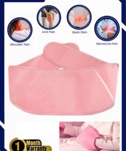 Prime by javaudan Electric Hot Water Bag Belt For Body Pain Rechargeable Heating Pad with Fleece Cover for Body Pain Relief, Hand Warmer, Arthritis Pain Relief, Menstrual Cramps, Period Pain, Hot & Cold Therapy