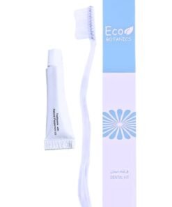Eco Botanics Bulk Set Disposable Hotel Toothbrush with Toothpaste Dental Kit ?( pack of 150 )