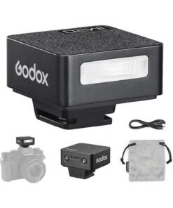 Godox iM20 Mini Flash for Camera with 470mAh Batter 440 Full-Power Flash 5 Levels Mini Flash Speedlite for Sony zve10 Sony zv1 Ricoh gr3 Canon Nikon Fuji Olympus Camera (iM20)
