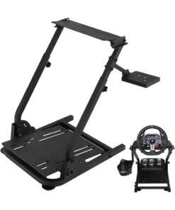 OHAHO G29 G920 Racing Steering Wheel Stand,fit for Logitech G27/G25/G29, Thrustmaster T80 T150 TX F430 Gaming Wheel Stand (black)