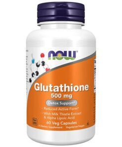 Now Foods Glutathione 500 mg 60 Veg Capsules