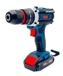 BONAI High-Power 36V Cordless Impact Drill Kit with Lithium Batteries, Combi Hammer Driver Set for Metal, Wood, Wall Drilling and Screw Tasks