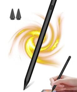 BUPY Universal Active Stylus Pen Compatible with Huawei/Honor/Samsung/Lenovo/Xiaomi and Other Android Smartphone and Tablet Devices Tablet Pen, Black (Not for iPad/iPhone)