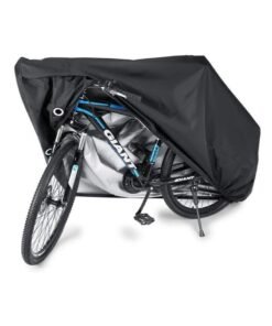 BLOOMING TIME Waterproof Bike/motorbike Cover Rain Sun UV Dust Wind Proof with Lock Hole for Mountain Road Bike Outdoor Storage 190x65x98CM