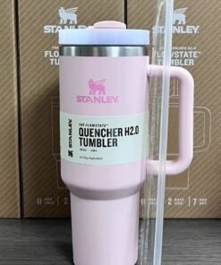 Stanley Quencher H2.0 FlowState Stainless Steel Vacuum Insulated Tumbler with Lid and Straw for Water, Iced Tea or Coffee, Smoothie and More, 40 oz