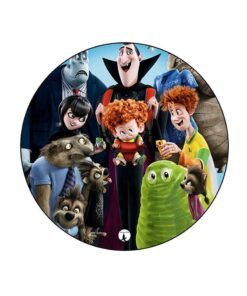 RKN Hotel Transylvania Printed Round Pin Badge Multicolour