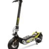 Ducati Scrambler E-scooter Cross E Sport with Turn Signals, Stylish Design with Powerful 500W Brushless Motor, Max Range 40Km, 6.5” Fat Anti Puncture Tubeless Tires large 3.5” LCD display-Grey