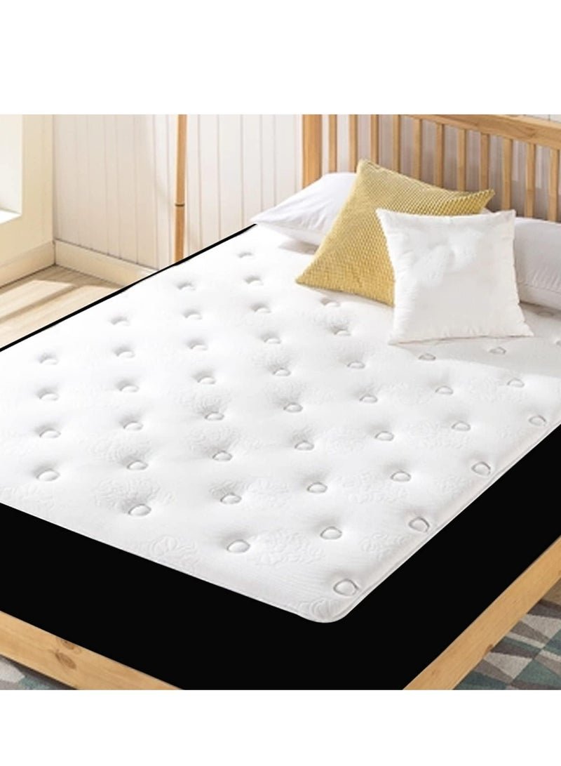 Harmony Home 18 cm Orthopedic Memory Foam Mattress – 200x180 cm | Breathable, Eco-Friendly, Pressure Point Reduction & Enhanced Edge Support