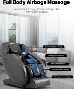 JC BUCKMAN Indulge Us Full Body Massage Chair With 6 Auto Programs - Image 4