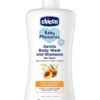 Chicco Baby Moments Gentle Bodywash & Shampoo with Oats Extracts & Apricot, 500ml