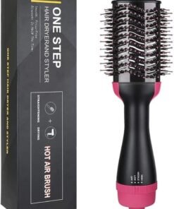 ORiTi 2 in 1 Multifunctional Hair Dryer Volumizer Rotating Hot Hair Brush Curler Roller Rotate Styler Comb Styling Curling Iron