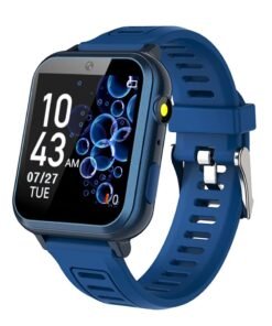 Kids Smart Watch, Smart Game Watch with 24 Games, HD Touch Screen, Video, Music Player, Pedometer, Flashlight, Alarm Clock,  Kids Watches for 5-12 Year Olds Boy/Girl (Dark Blue)
