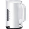 BRAUN Breakfast 1 Water Kettle, Washable, Anti Scale Filter 1.7 L 2200 W WK1100WH White