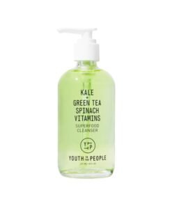 Youth To The People Superfood Facial Cleanser - Kale + Green Tea Daily Face Wash, Gentle Makeup Remover, with Soothing Antioxidants for Glowing Skin, pH Balance, Clean Pores, Sulfate-free, Refillable