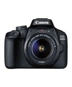Canon EOS 4000D DSLR With EF-S 18-55mm F/3.5-5.6 III Lens 18MP Built-In Wi-Fi Black