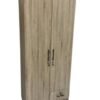 ALWASIT HOME 2 Door Wooden Wardrobe Cabinet Cupboard Engineered Wood Perfect Modern Stylish Heavy Duty