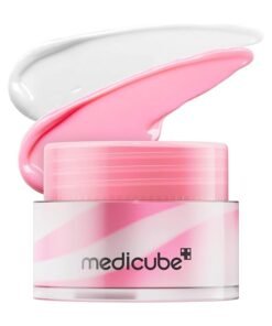 Medicube PDRN Lip Sleeping Mask Glow Balm 0.35 oz, Overnight Hydrating Lip Treatment with Salmon DNA PDRN, Collagen & Shea Butter, Non Sticky Moisturizing Lip Balm for Soft Plump Lips, Korean Skincare