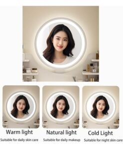 keke Multifunctional Makeup Vanity Dressing Table with LED Mirror - Image 4