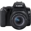 Canon EOS 250D DSLR Camera With EFS 18-55 DC III Lens 24.1 MP APS-C Sensor 5 FPS Vari-Angle Touchscreen 4K Movies Wi-Fi Bluetooth