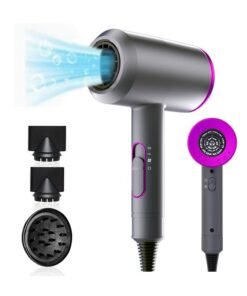 Yolu Portable Ionic Hair Dryer, 1800W Professional Blow Dryer
