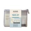 AHAVA Travel Kit  Includes Dead Sea Mineral Body Lotion 13 FlOz Mineral Shower Gel 13 FlOz Mineral Conditioner 13 FlOz Mineral Shampoo 13 FlOz  Mineral Mud Soap 1 Oz