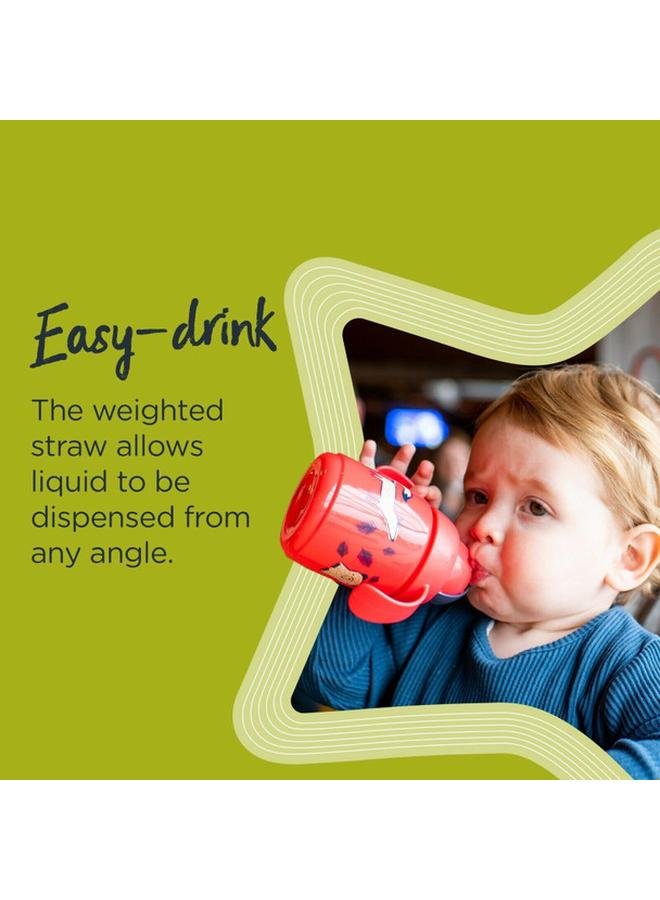 tommee tippee Superstar Training Straw Cup Bottle 6m+ 300ml - Assorted - Image 3