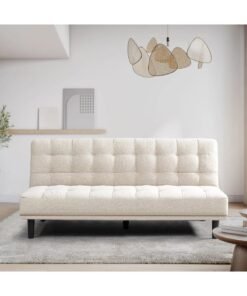 Home Box Montana 3-Seater Fabric Sofa Bed 50 x 41 x 180 cm