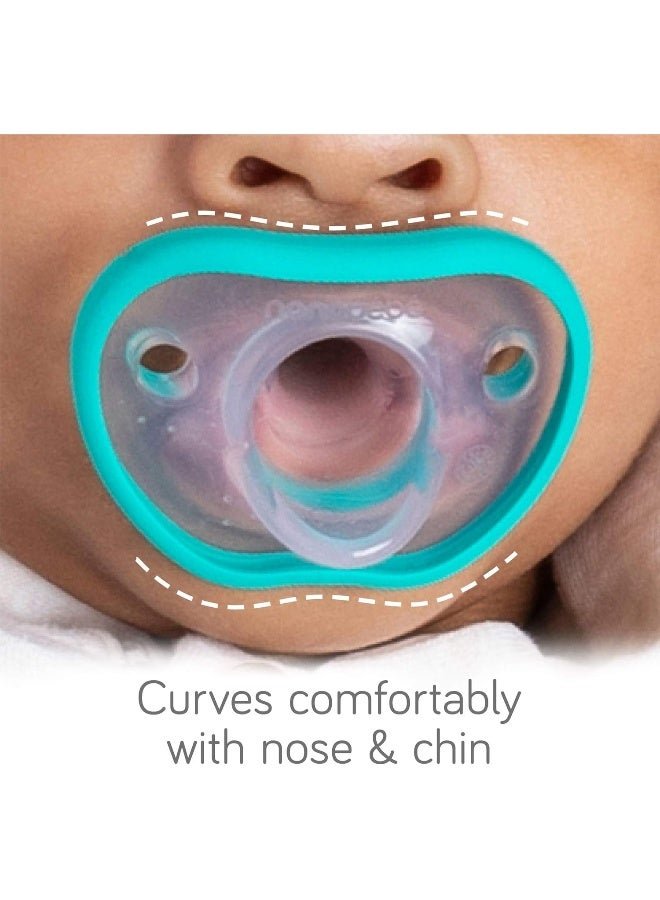 NANOBÉBÉ Nanobebe - Flexy Pacifier Twin-Pack 0-3m - Gray - Image 2