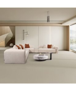 DANUBE HOME Cade Fabric Sectional Corner Sofa – Modern L-Shaped Living Room Sofa, Stylish Comfortable Upholstered Sofa With Durable Frame - Beige