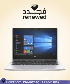 HP Renewed - EliteBook 735 G6 Laptop, AMD Ryzen 5 3500U, 256GB SSD, 8GB RAM, 13.3 Inch FHD Display, Windows 10 Pro silver