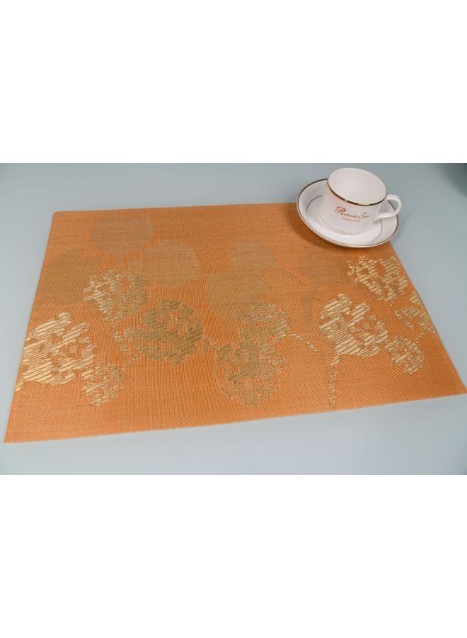 Hotel Supplies Western Table Mat Bowl Mat Waterproof PVC Table Mat European Printing Non-slip Anti-scalding Insulation Mat Wholesale-Color:SPH-93-3