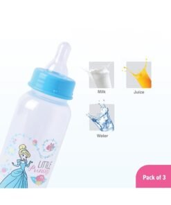 Alternative view of Disney Pack of 3 Princess Feeding Bottle