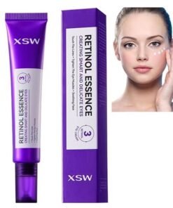 xsw Retinol Intense Reactivating Eye Cream, Retinol Eye Cream, Anti Aging Eye Cream, Under Eye Cream, Eye Cream for Dark Circles and Puffy Eyes, Eye Bags Remover, Eye Cream Anti Aging