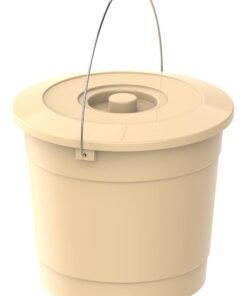 Cosmoplast Plastic Ex Bucket 10L With Lid And Handle For Cleaning And Storing