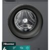 Hisense 6KG Front Loading Washing Machine WFVC6010T, 1000RPM, 15 Automatic Programs, Self-Diagnosticfault Finding, Drum Clean, Delay End, Efficiency A+++, Quick Wash 220 W WFVC6010T Grey/White/Clear