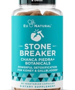 Eu Natural Stone Breaker Chanca Piedra Detoxify Urinary Tract, Flush Impurities, Clear System