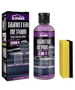 RAYHONG High Protection 3 in 1 Spray, 3 in 1 High Protection Quick Car Ceramic Coating Spray, 3-in-1 High Protection Car Spray, Nano Car Coating Agen