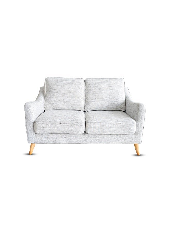 ROTAI Maddox Sofa 2-Seater with 2-Year Warranty | Soft Fabric Loveseat | D28 High-Density Foam | Spring Seat Support | Pine Wood Frame | Compact Modern Couch for Living Room.